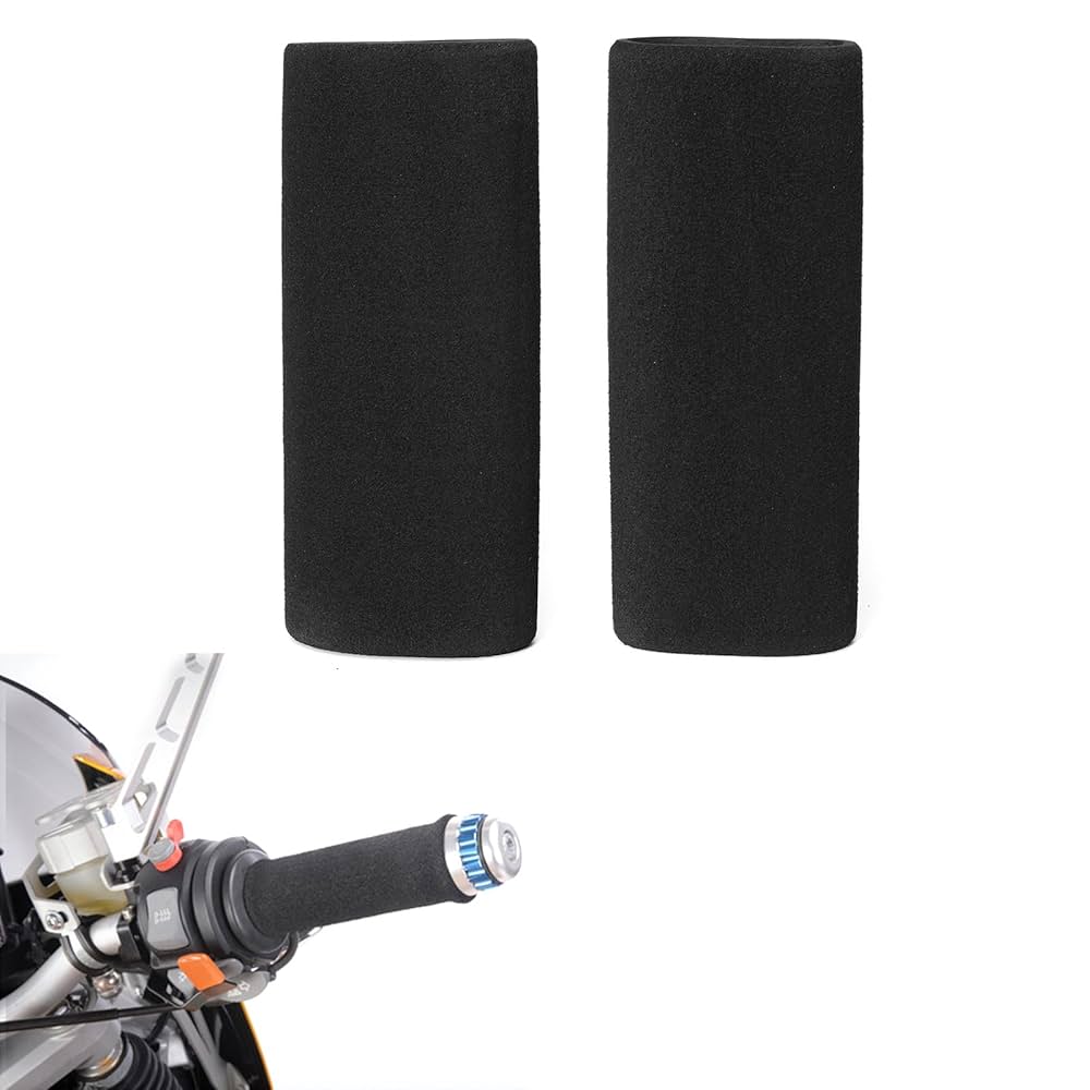 Amazon.co.jp: ZHEJIA バイク用ハンドルバーグリップカバー